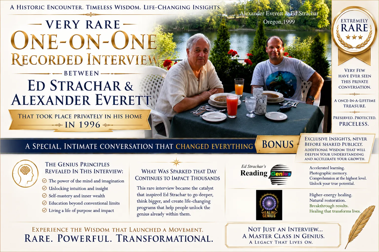 Special unique private interview with Alexander Everett — Awaken the Genius Within