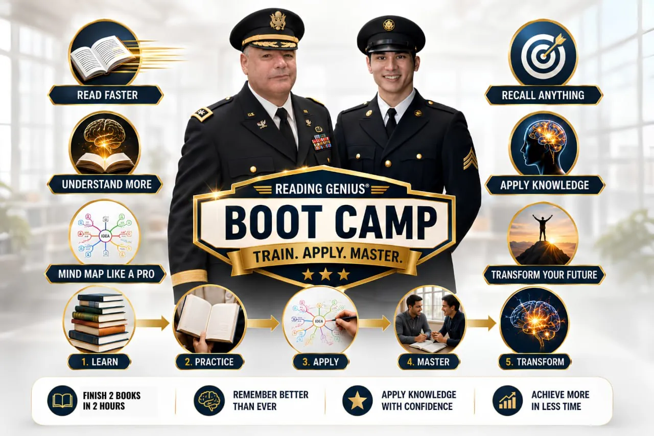 Reading Genius Boot Camp — Train. Apply. Master.
